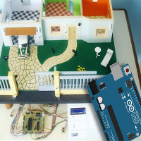 Casă inteligentă bazată pe controlerele Arduino: proiectarea și organizarea spațiului controlat