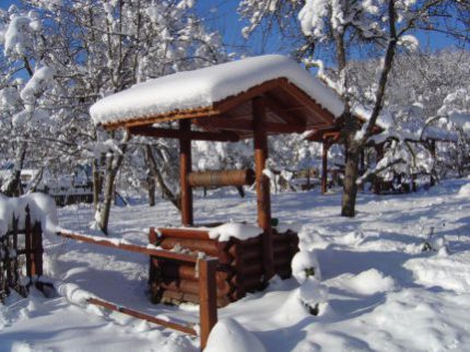 Água de inverno do poço