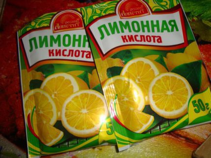 Acid citric pentru îndepărtarea calcarului