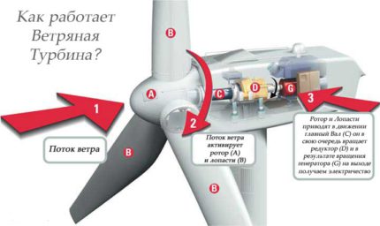 Generator eolian