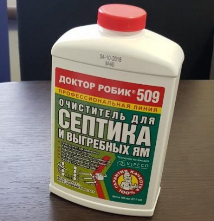 Bacterii pentru tratarea apelor uzate în fose septice roebice 509