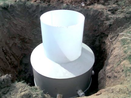 Installation af septiktank