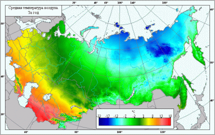 Harta temperaturii