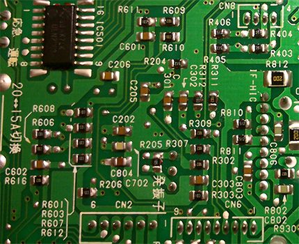 Um fragmento do painel de controle do ar condicionado