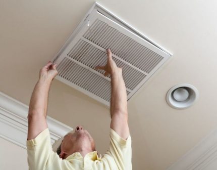 Curățarea sistemului de ventilație în interior