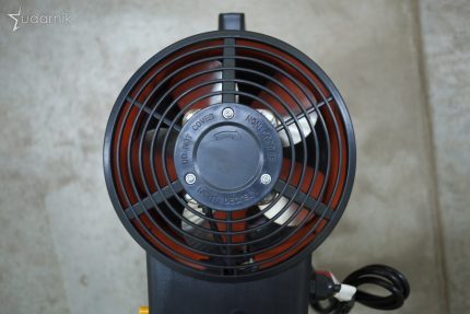 Ventilator pentru pistol termic