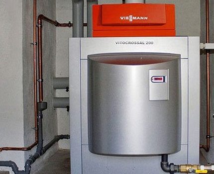 Cazan al producătorului german Viessmann