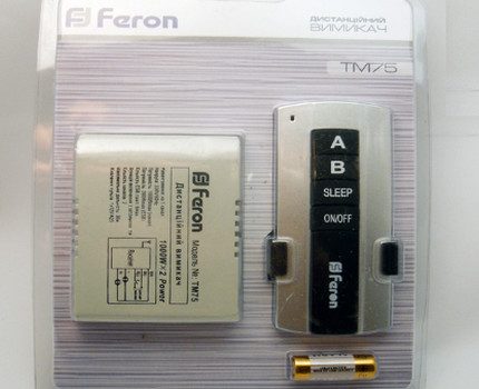 Comutador Feron TM-75 sem fio