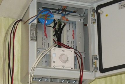 Dimmer multicanal în panoul electric