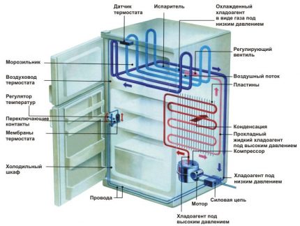 Diagrama frigorifică evaporativă