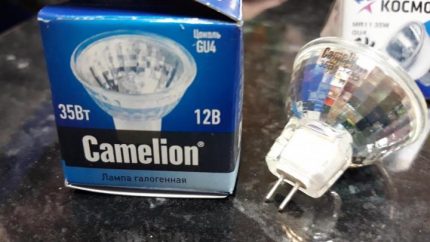 Lămpi cu camion halogen