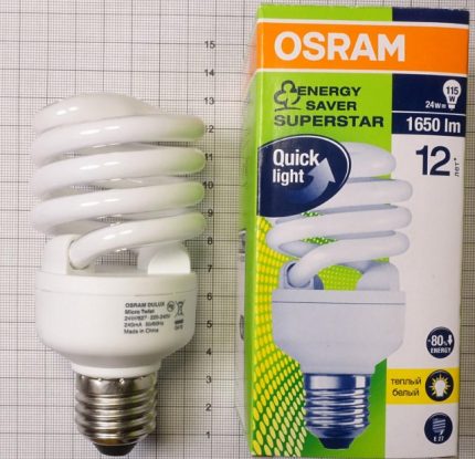 Lămpi compacte OSRAM