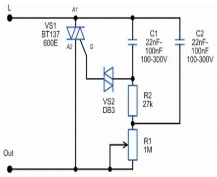 Circuit dimmer