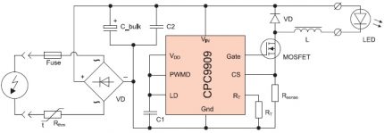 Κύκλωμα ελεγκτή με CPC9909