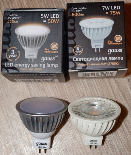 Becuri Gauss LED