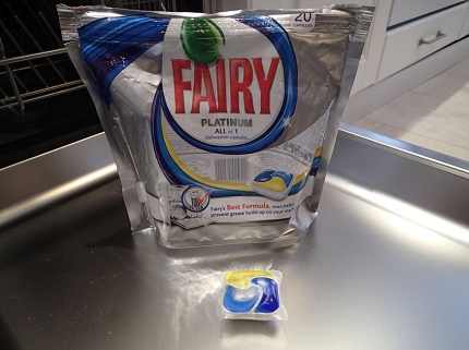 Fairy Platinum Kapseln in Reißverschlussverpackung