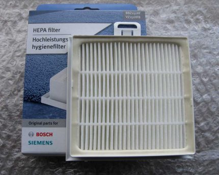 Filtru pentru aspirator Bosch