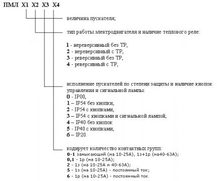 Desemnarea starterelor magnetice