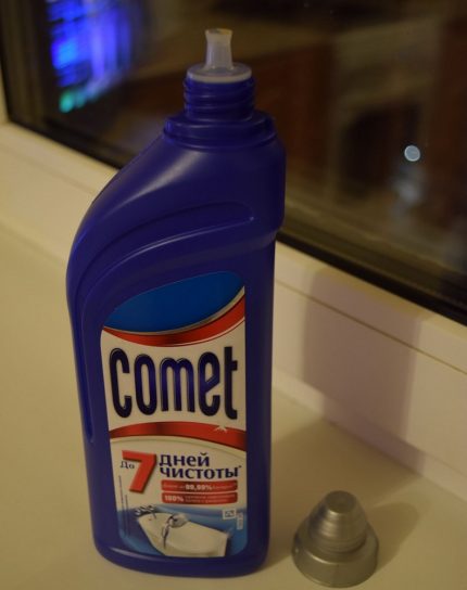 Comet-gel pentru instalații sanitare