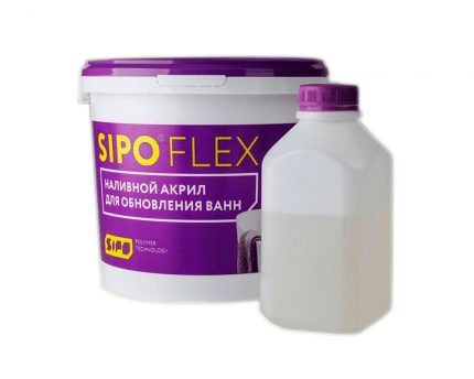 Sipoflex acrilic în vrac