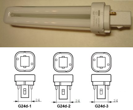 Becuri cu soclu G24d- *