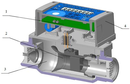 Contor de gaz inteligent