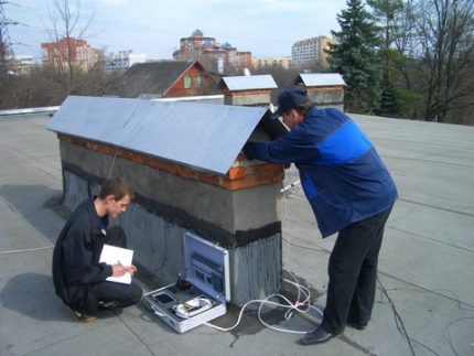 Inspectarea arborelui de ventilație