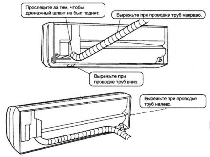 Selectarea direcției de conectare