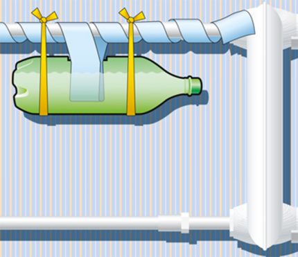 Evaporator sticlă de plastic