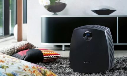 Umidificator cu ionizator în apartament